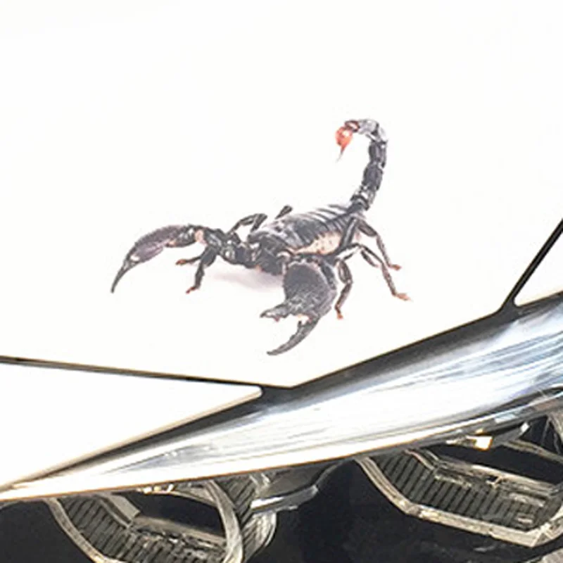 3D Автомобильные наклейки животные бампер паук Gecko скорпионы для Hyundai ix35 iX45 iX25 i20 i30