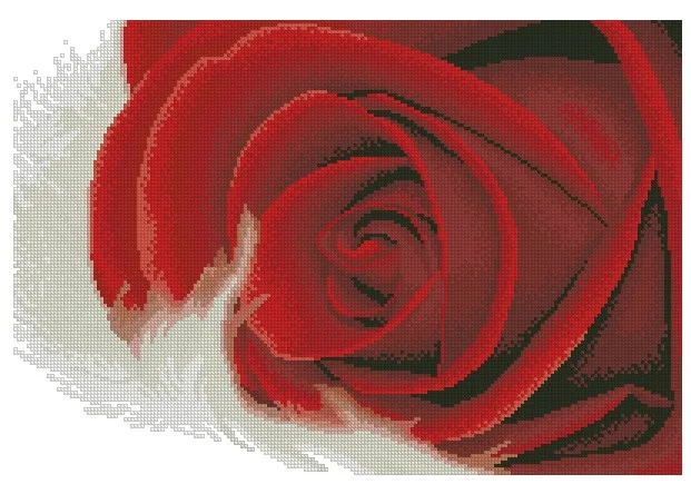 

Needlework,DIY Cross Stitch,Sets For Embroidery kits,14CT&16CT&18CT,Red rose