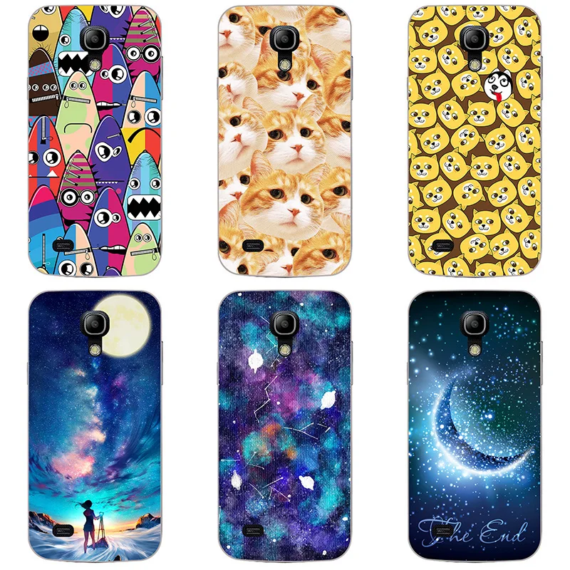 For Samsung Galaxy S4 mini i9190 Case Hard Plastic Back Cover Cases Painting Abstract Coque Patterned Shell Skin |
