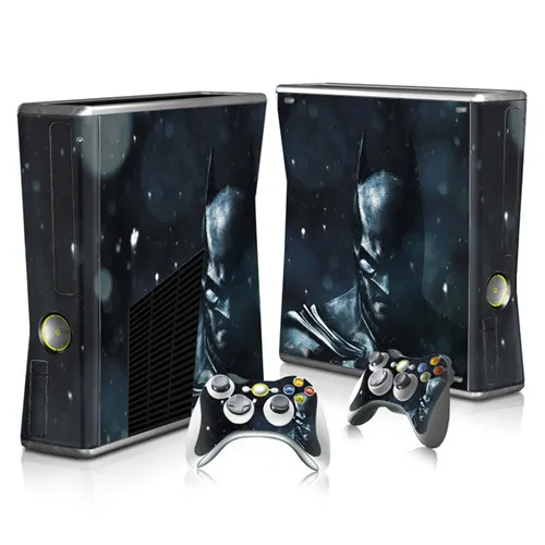 YS-XBOX360 Slim 2156 Бэтмен Джокер и Супермен кожи наклейка для Xbox 360 Slim консоль и контроллеры Скины стикеры s для Xbox360 тонкий винил - Цвет: YS-XBOX360 Slim 2156