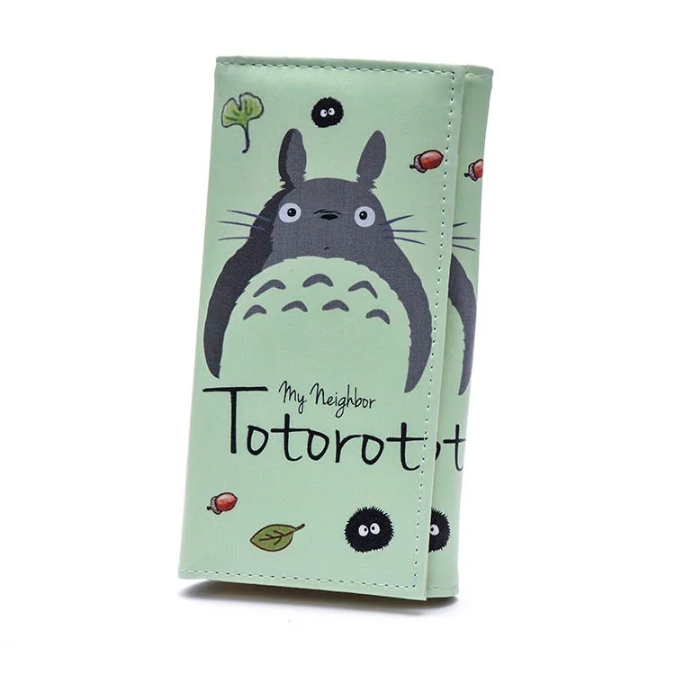 Для женщин кошельки PU кожаные дамские сумочки мультфильм Тоторо студентов