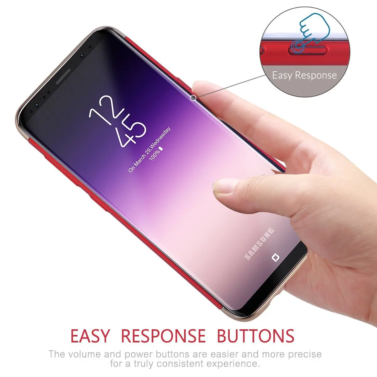 New Ultra Thin Slim Hard Hybrid Case Matte for Samsung Galaxy S8 S9 Plus S6 S7 Edge Note 8 Cover Luxury Cases |