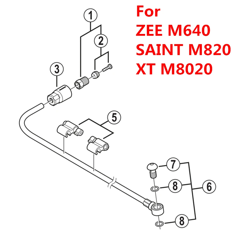Shimano гидравлический диск ZEE M640 Святой M820 тормозной шланг BH90-SBS BH90-SBLS XT M8020 | Спорт и