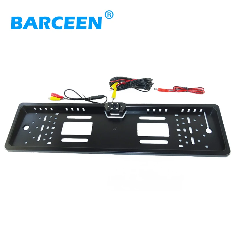 Бесплатная доставка рамка для автомобильного номерного знака в европейском