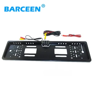 Бесплатная доставка, рамка для автомобильного номерного знака в европейском стиле, камера, запасная камера для автомобиля, непромокаемая функция, пластиковый корпус