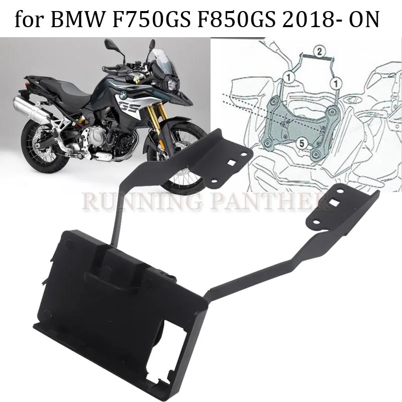 Новая мобильная станция GPS навигации рамка Кронштейн для BMW F750GS F850GS 2018 on|Накладки