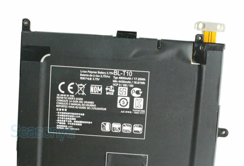 Новинка 4600 mAh/17.25Wh BL-T10/BLT10/BL T10 Сменный аккумулятор для LG Optimus G Pad G Tablet 8,3 дюймов V500 VK810 GPad