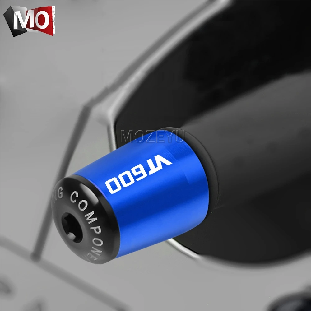 Аксессуары для мотоциклов 7/8 &quot22 мм рукоятка руля Торцевая Крышка Honda VT 600 VT600 C CD CD2
