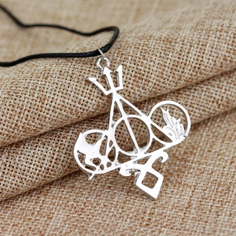 Ожерелье HP Inspried ожерелье из игры Percy Shadowhunter Jack Divergent ювелирных изделий|Ожерелья с