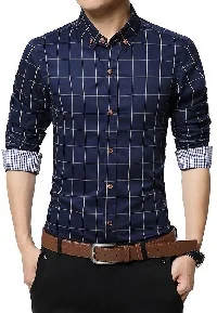 Новые осенние модные брендовые Для мужчин одежда Slim Fit Для мужчин рубашка с длинными рукавами Для мужчин плед хлопок Повседневное Для мужчин рубашка социальной Размеры M-5XL