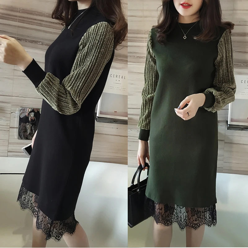 4xl плюс большие размеры женская одежда 2017 Весна Осень Зима корейский vestidos Сладкий