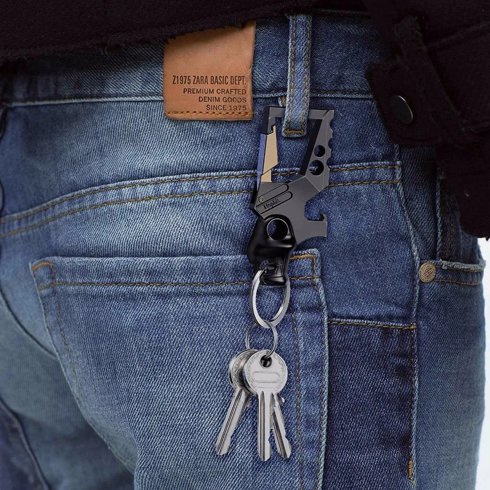 Многофункциональная брелок-брелок Hephis открывалка для бутылок автомобильный