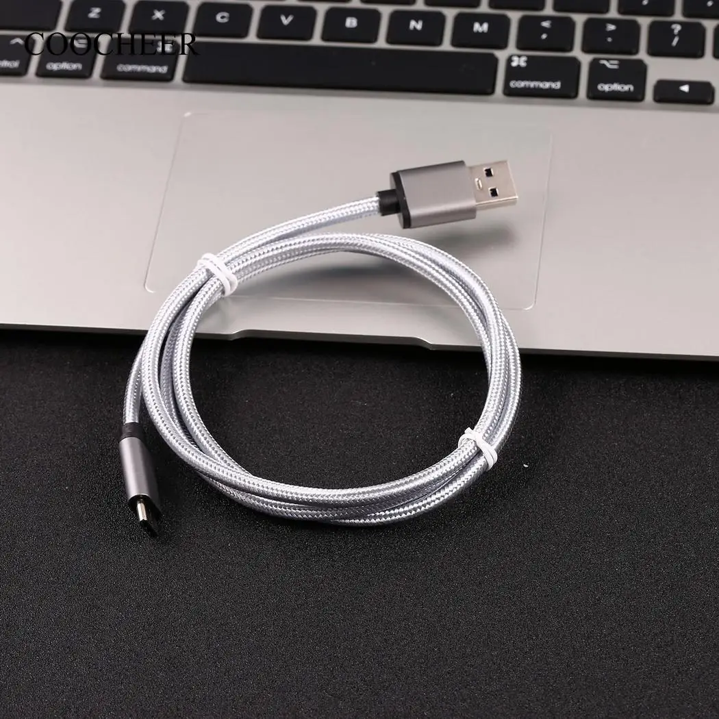 Кабель USB 3 0 Type-C с нейлоновой оплеткой для быстрой зарядки данных | Электроника
