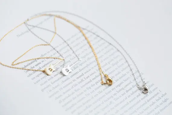 Модная распродажа маленькая музыкальная гитара кулон ожерелье для женщин и