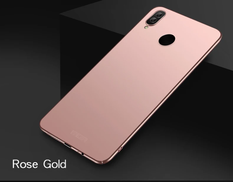 Чехол для Huawei P Smart 2019 роскошный MOFi классический матовый ПК жесткий защитный чехол