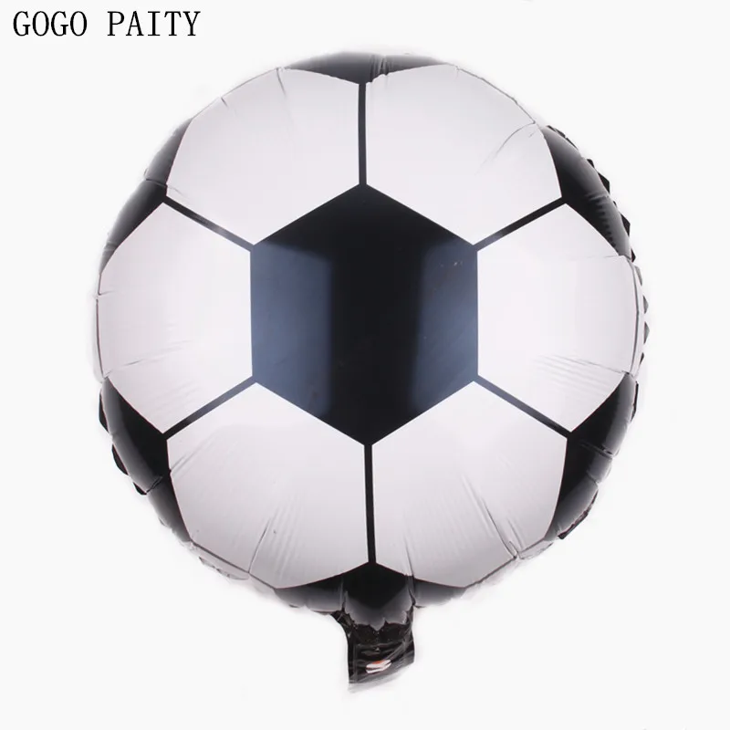 GOGO PAITY,, 18 дюймов, Круглый футбольный алюминиевый шар, детские игрушки