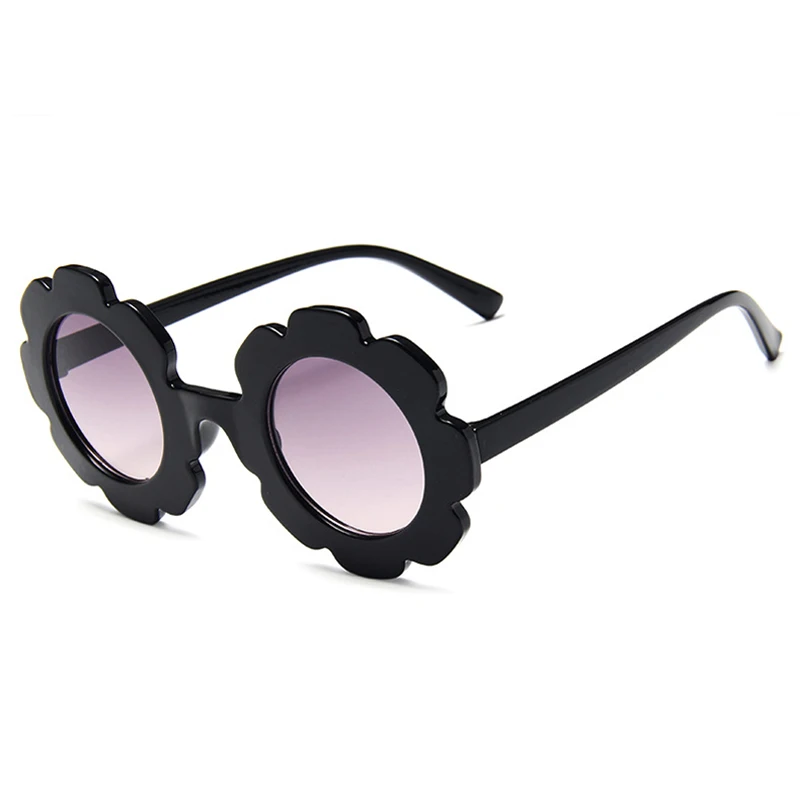Винтажные очки детские солнцезащитные очки с круглым цветком Gafas детские спортивные солнцезащитные очки UV400 для девочек и мальчиков Oculos De Sol
