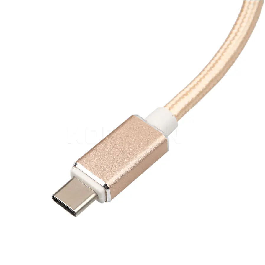 Зарядный концентратор Kebidu Golden Type C-2 usb 3 0 Type-C адаптер зарядного устройства для Apple