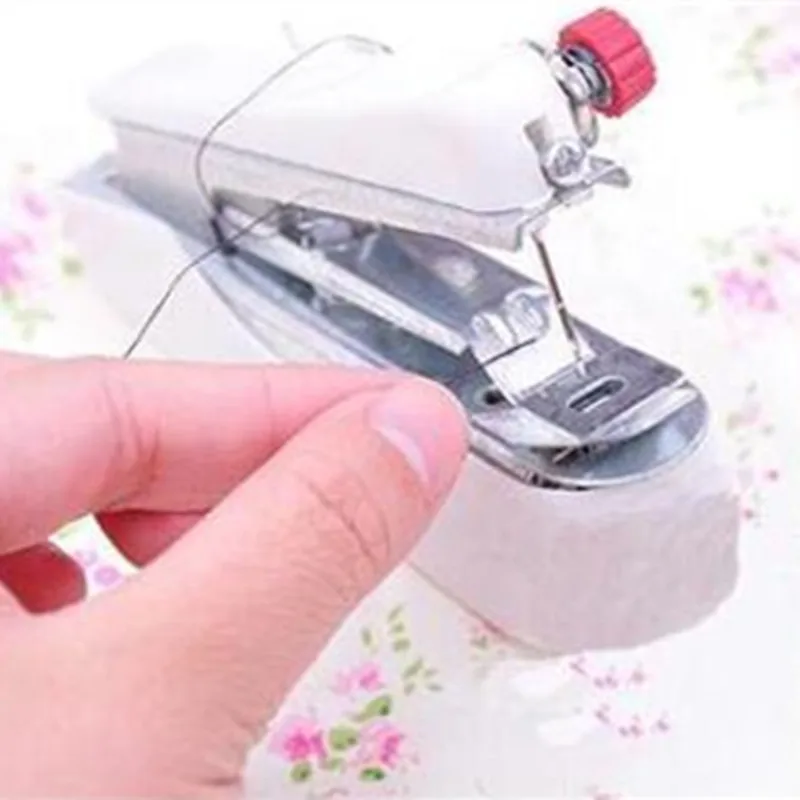 Мини швейная машина одежда удобный инструмент для рукоделия ручное Швейное