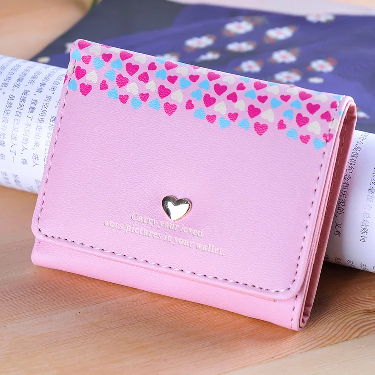 Женские кошельки женские короткие для карт ID держатель портмоне брендовый клатч