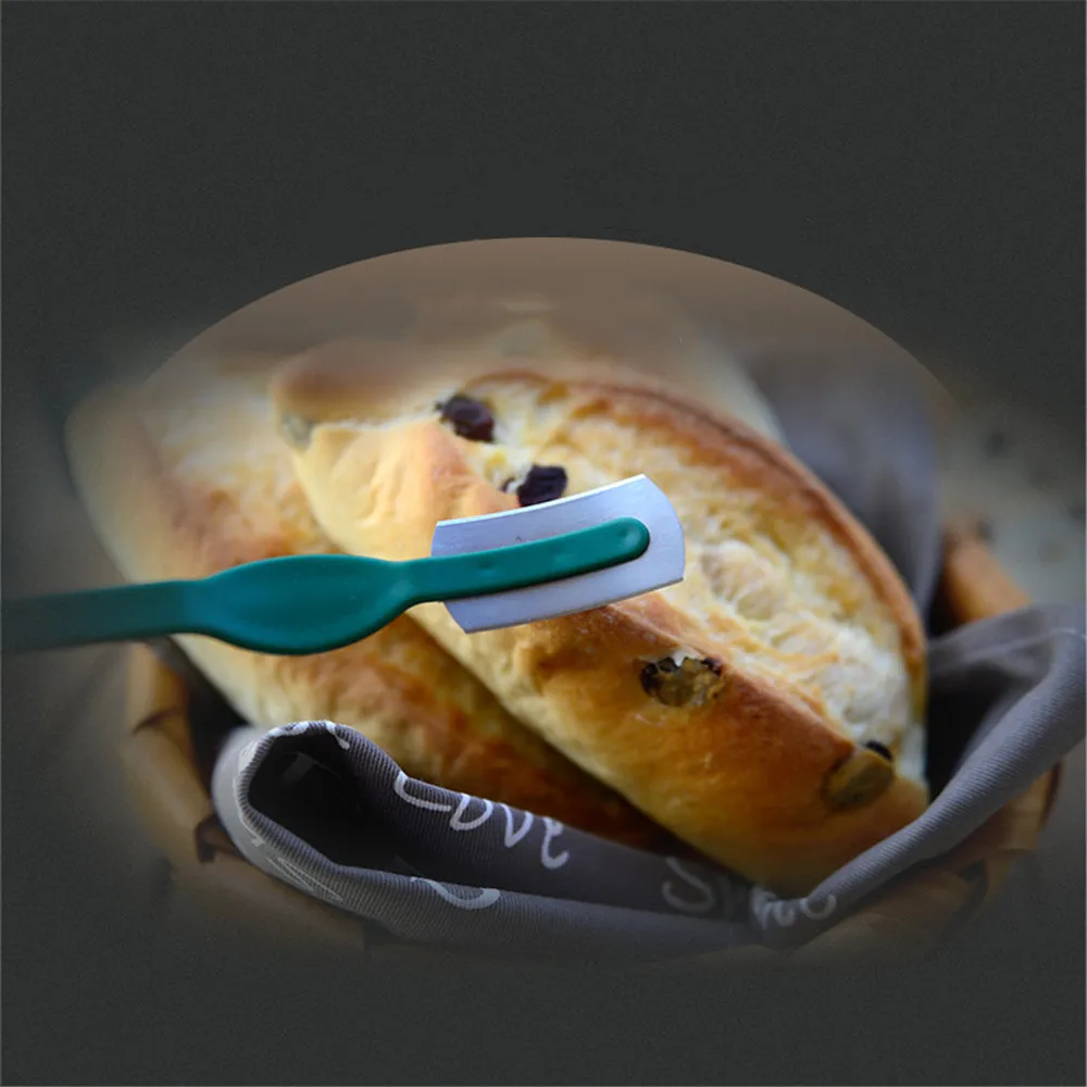 Изогнутый нож для хлеба в западном стиле резки багета французских тоац