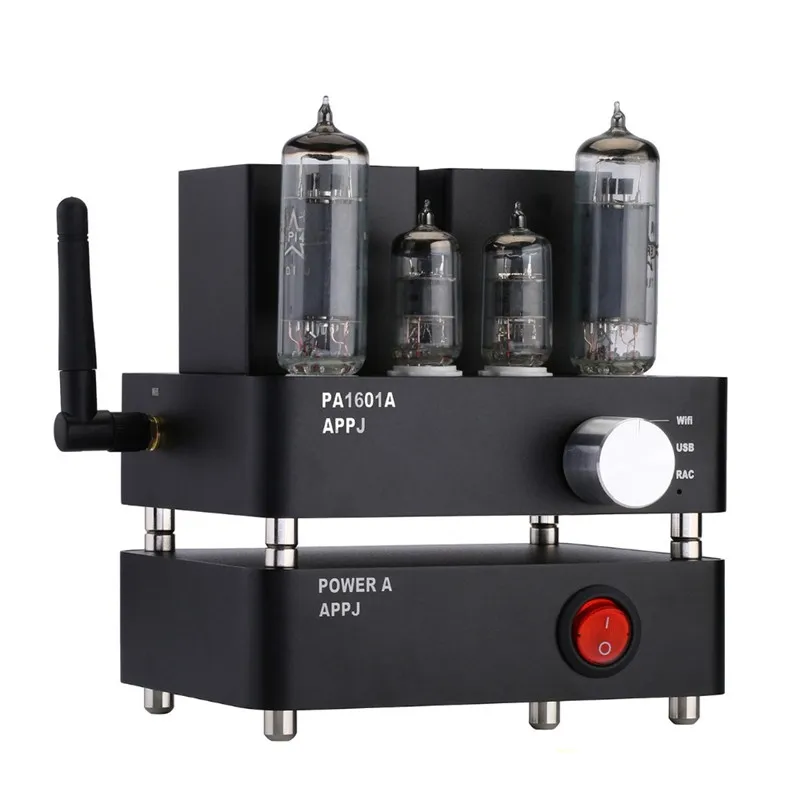 2016 совершенно новый APPJ PA1601A 6J1 + 6P14 (el84) HIFI Wi-Fi вакуумный ламповый усилитель