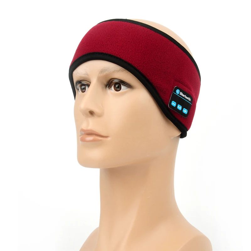 JINSERTA спортивные наушники беспроводные Bluetooth музыка бег повязка наушники Спящая маска Hands-free встроенные громкоговорители и микрофон
