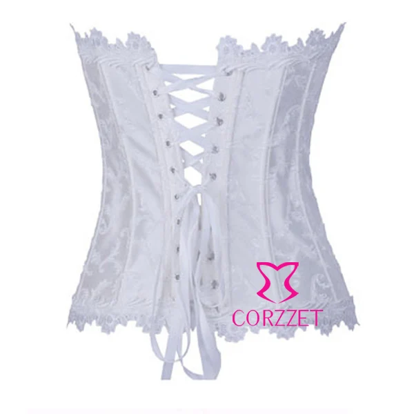 Женское нижнее белье белый корсет без бретелек с эффектом пуш ап|corset bodice|corset
