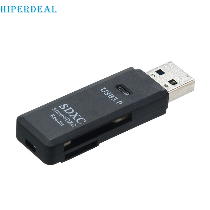 HIPERDEAL Универсальный кард ридер Ультра высокая скорость 2 в 1 USB 3 0 флэш адаптер Micro SD