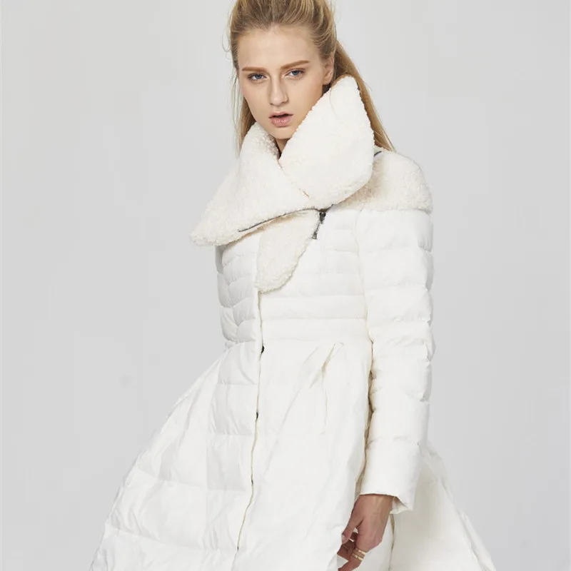 Женский пуховик с принтом Donsjassen dames большими качелями 2019|dames|dames parkadames jacket |