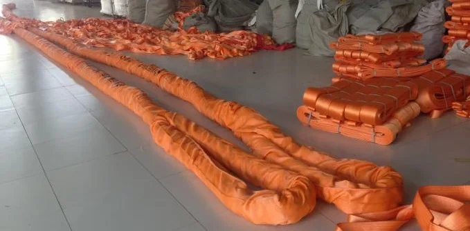 30TX1M--12M 6:1 Высокая растяжимость глаз-глаз мягкая круглая стропа промышленного
