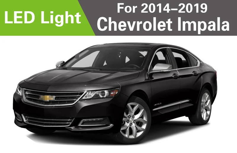 VENDY 1 шт. светодиодный светильник для- Chevrolet Impala для заднего тормоза зазор номерного знака Лампа T20 W21W W21/5 W 7443 W5W