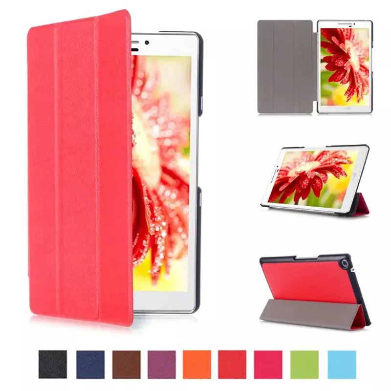 Ультратонкий Умный Магнитный Флип-кейс с подставкой кожаный чехол для Asus Zenpad 7 0