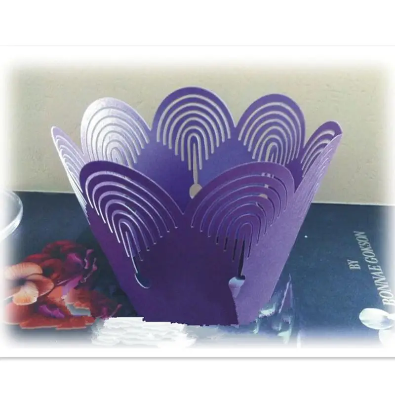 

50pcs Beautiful Cupcake Wrappers, Cup cake Muffin Paper Wrapper Wedding Christmas Birthday Party Home Decoration Supplies