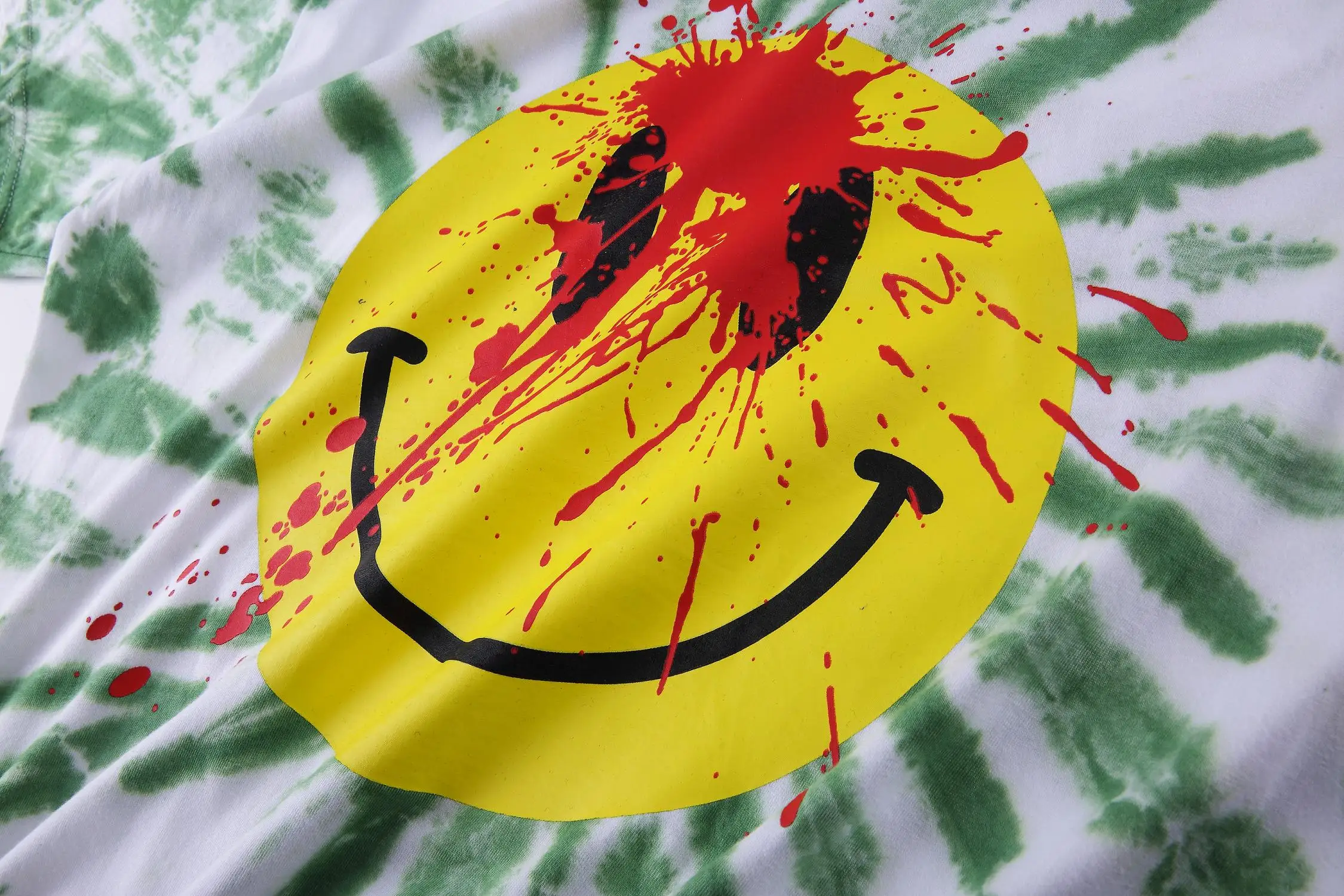 19SS Трэвиса Скотта Astroworld нет прохожих высокое качество Tiedye футболки Джастин Бибер Хип-Хоп Уличная одежда Astroworld футболки для мужчин