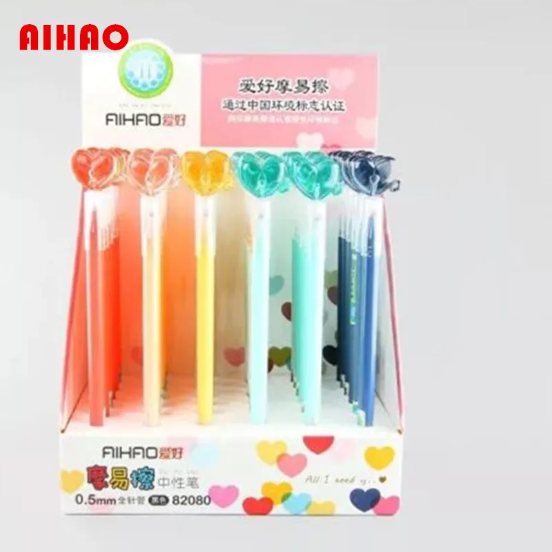 AIHAO бренд 12 шт./лот игровой дизайн 0 5 мм милая гелевая ручка волшебная стираемая