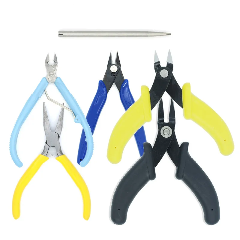 

3D Metal Puzzle Tools Model Assembly Buildings Instrument DIY 3D Metallic Nano Puzzle Tweezers Pincers Technic Accessories