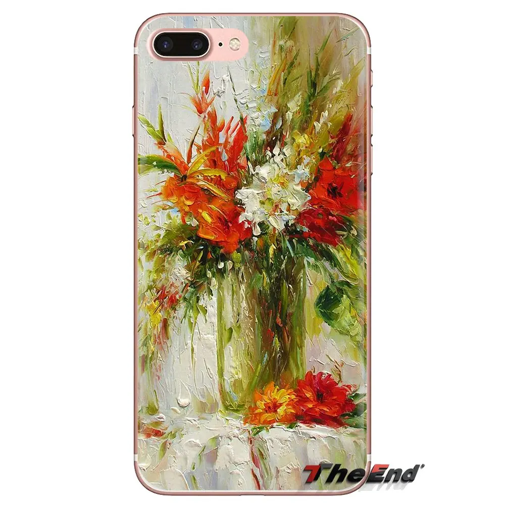 Прозрачный чехол из ТПУ для Samsung Galaxy S3 S4 S5 Mini S6 S7 Edge S8 S9 S10 Plus Note 3 4 5 8 9 с цветными