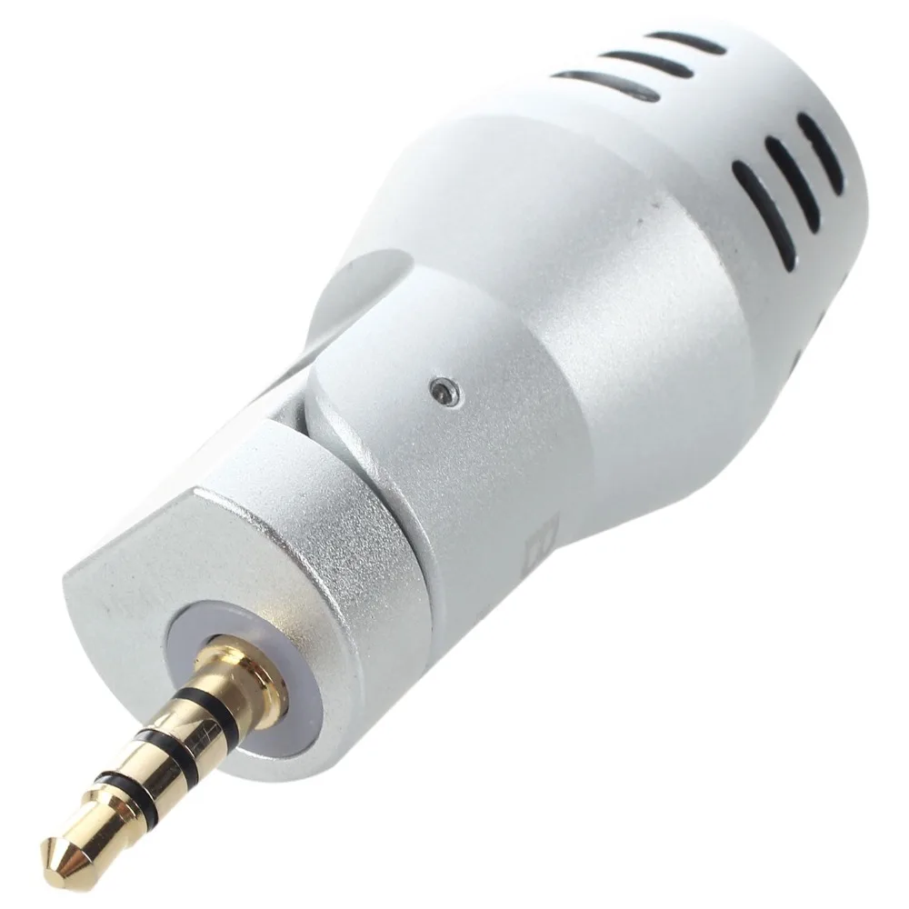 Конденсаторный микрофон Electret Mic всенаправленный 3 5 мм для iPhone 6S 5S iPad/iPod touch