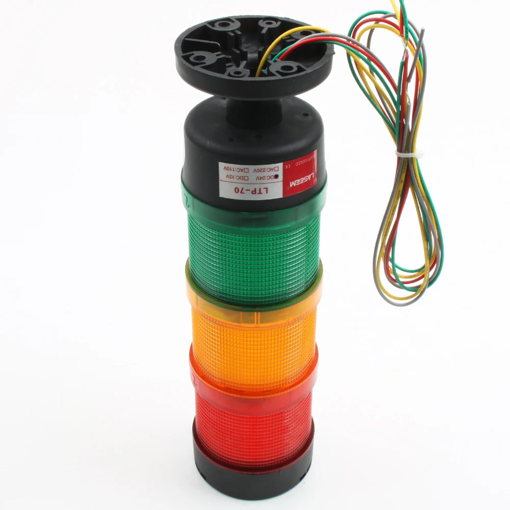 Промышленный стек светильник светодиодный LTP лампы Красный Синий Зеленый зуммер