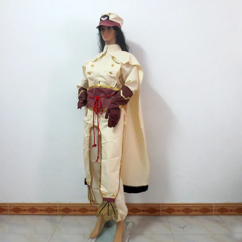 BlazBlue Tsubaki Yayoi Рождественская вечеринка Хэллоуин униформа наряд косплей костюм на