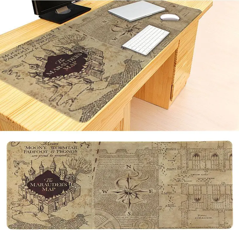 MaiYaCa Marauders, карта для ноутбука, компьютера, коврик для мыши, размер для 40x90 см, скоростная версия, игровые коврики - Цвет: 40X90cm