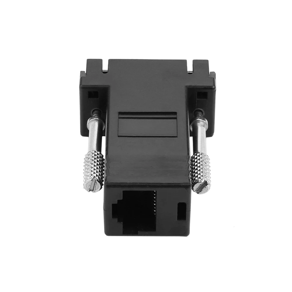 2 шт. RJ45 к VGA удлинитель штекер к локальной сети CAT5 CAT6 RJ45 сетевой Ethernet кабель Женский адаптер компьютер дополнительный переключатель конвертер