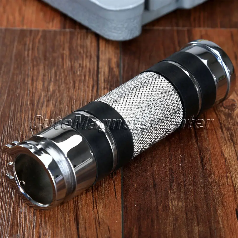 1 пара мотоциклетных ручек дюйм 25 мм хромированные ручки для мотоцикла Kawasaki Z800 Z1000