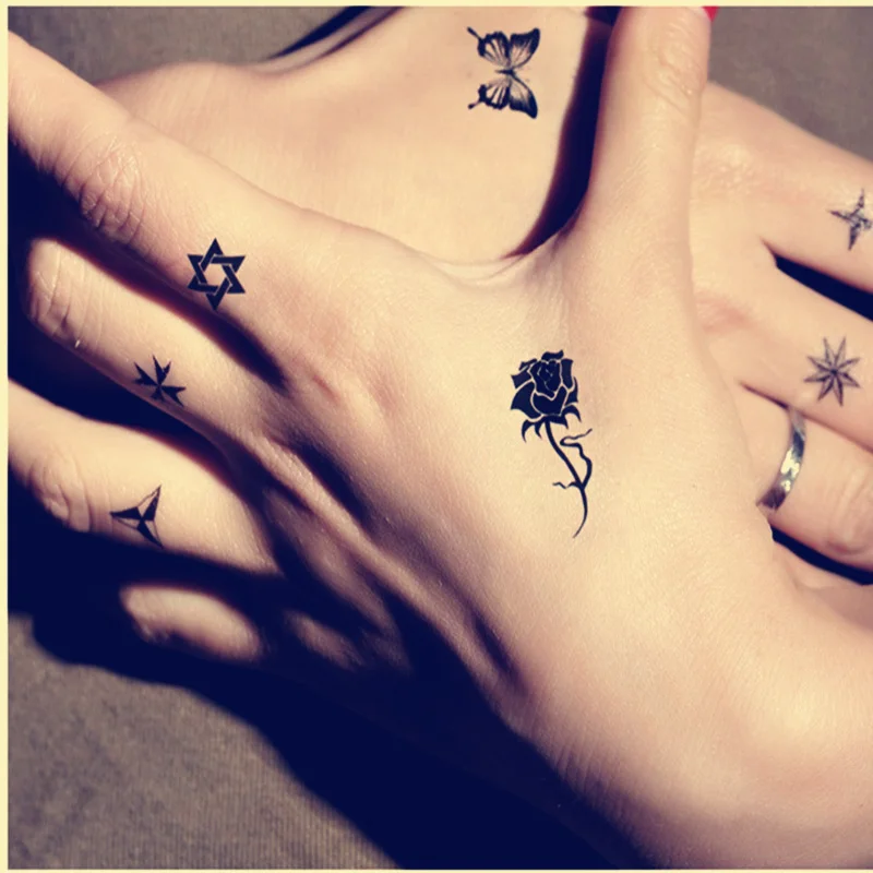 Отдельный продукт тату наклейки для мужчин и женщин модное украшение домашние