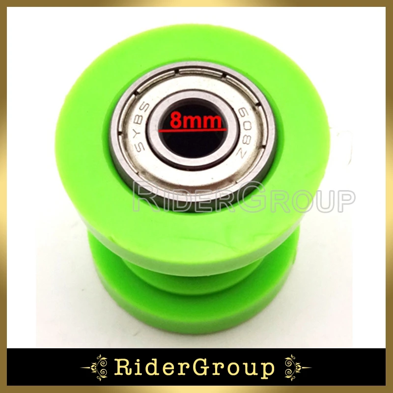 Направляющая для заднего шкива Зеленая Цепь 8 мм натяжитель роликового |