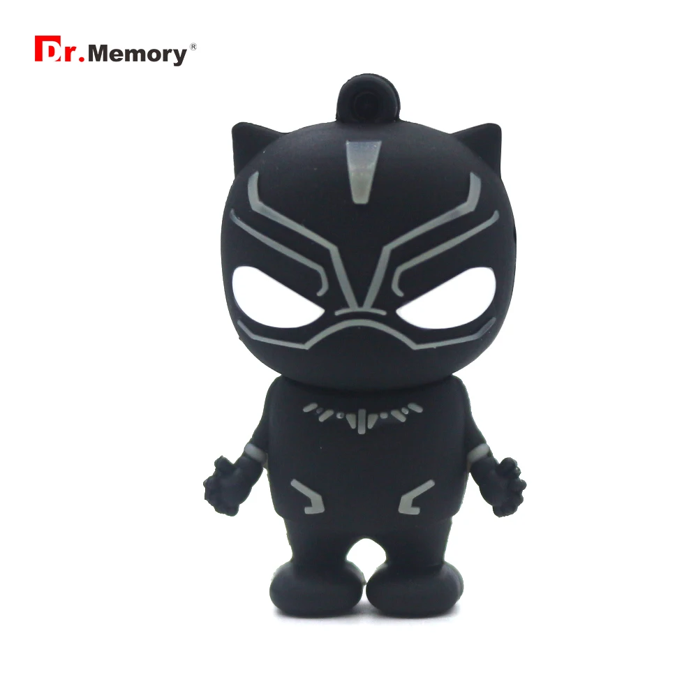 Usb флеш накопитель мультяшный Sumer Heros 64 ГБ Черная пантера 4 8 16 32 карта памяти 128