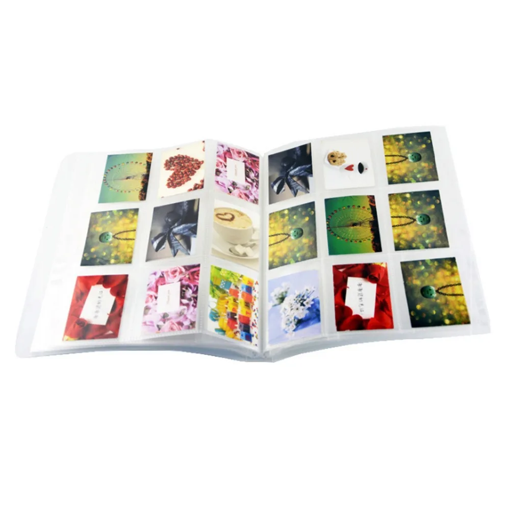 

Compatible 288 Pockets 3-Inch Photo Album for Fujifilm Instax Mini 8 9 LiPlay HP Sprocket Film, Ticket Holder, Name Card (Clear)