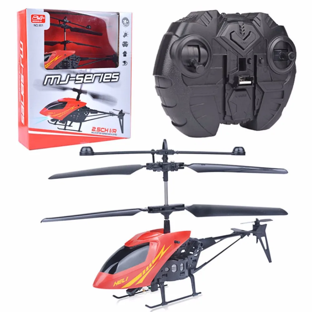 1 компл. RC 901 2CH Мини вертолет Радио дистанционное управление самолета Micro 2 канала