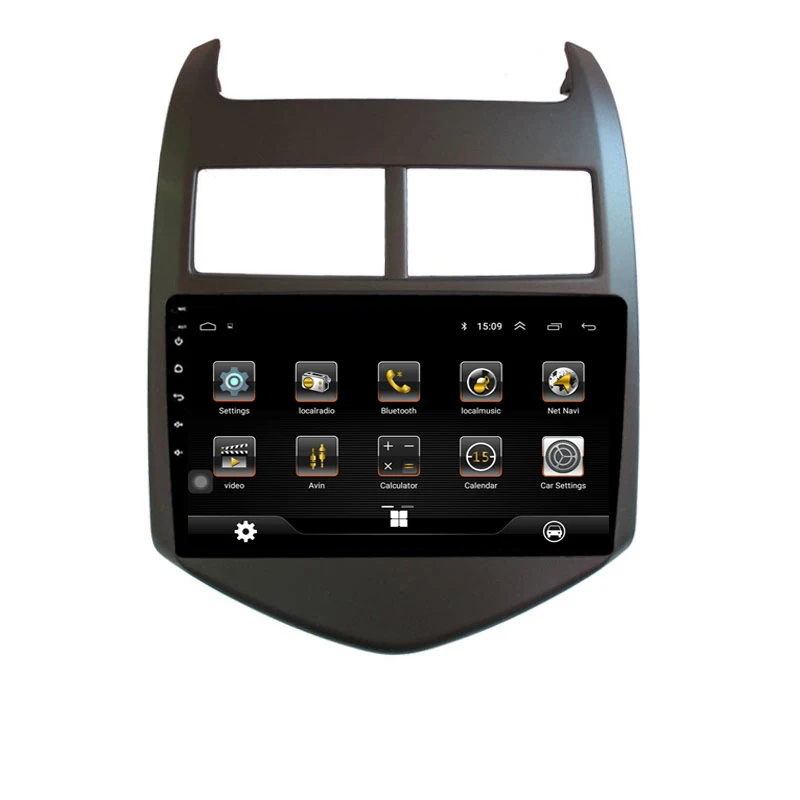 9 дюймов android 8 1 автомобильный dvd мультимедиа gps навигация для Chevrolet Aveo/Sonic 2011 2012 2013
